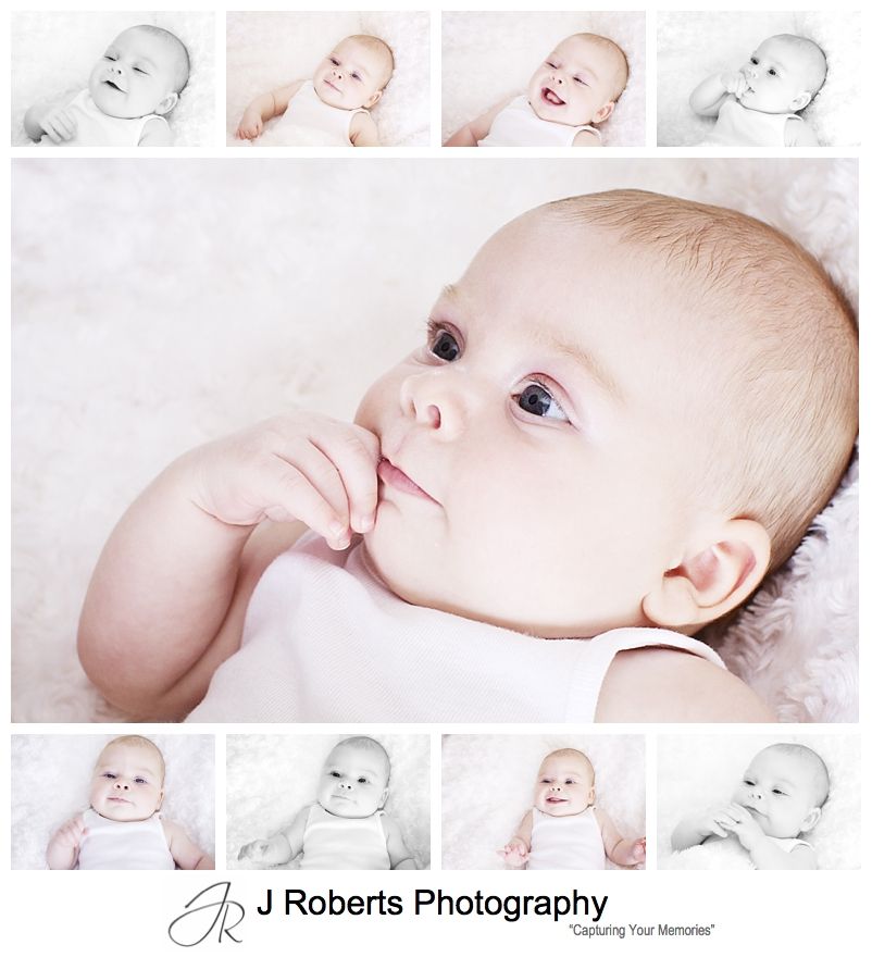 12 week old baby portraits - sydney family portrait photography